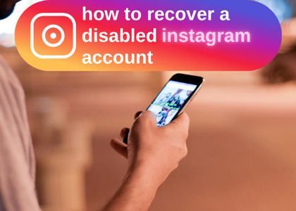 how can i get my instagram back after being disabled?