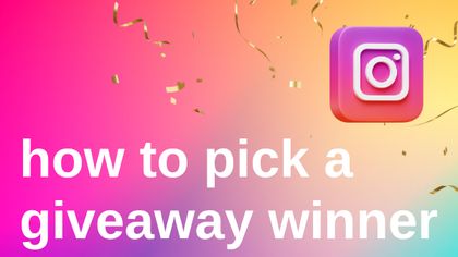 how to pick a giveaway winner on instagram