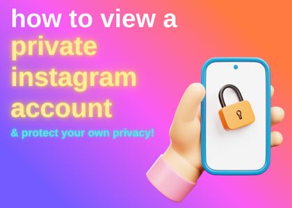 How to view a private instagram account free