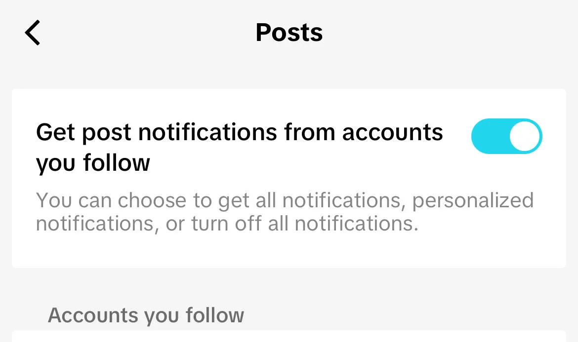 tiktok get notifications