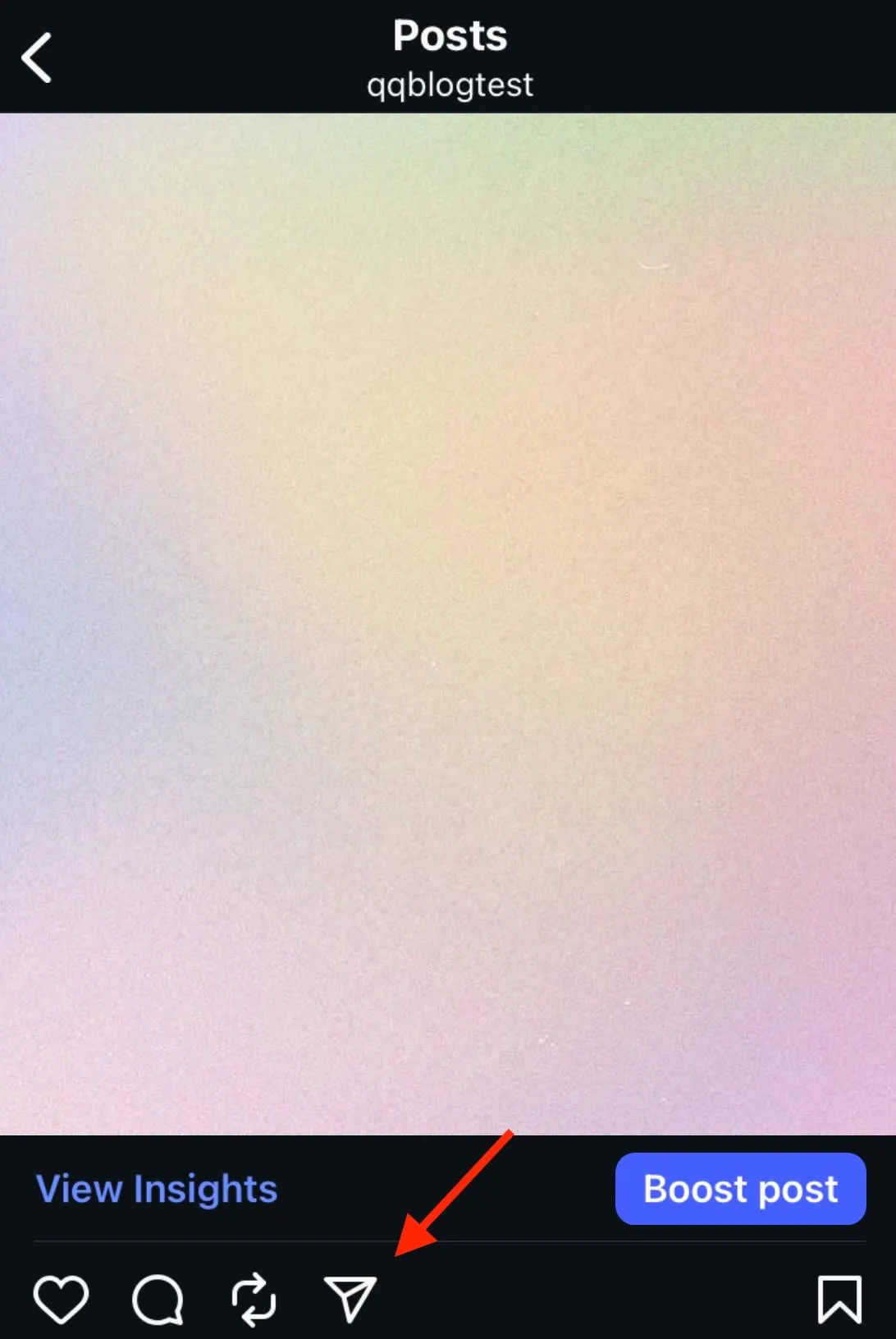 instagram share post