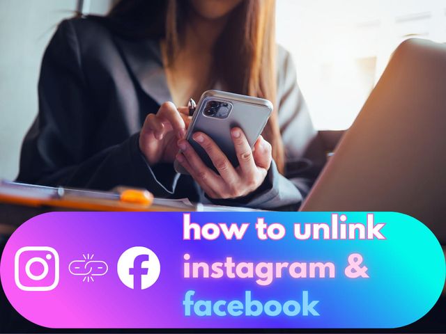 how to unlink facebook from instagram