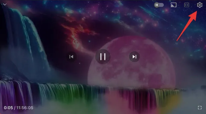 youtube video menu