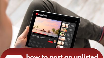 how to post an unlisted youtube video