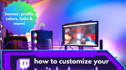 how to make a banner for twitch