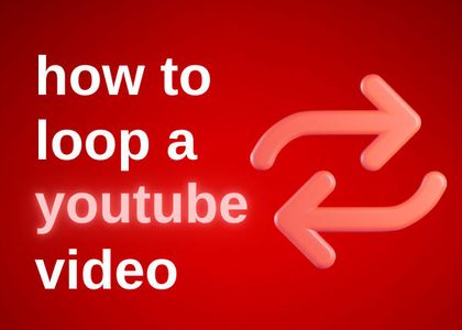 how to loop youtube video