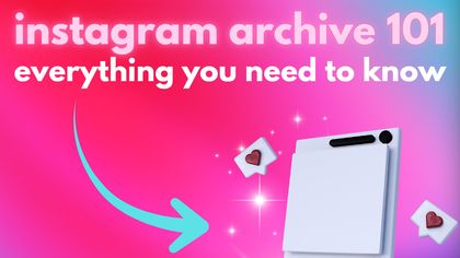 How to archive instagram posts