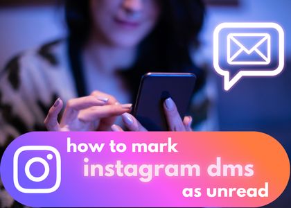 can you mark instagram messages as unread