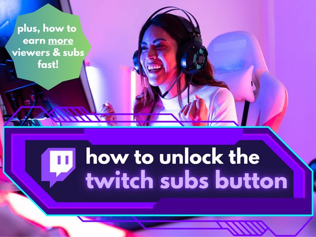 how to get subs on twitch