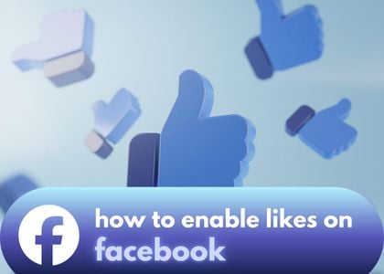 how to enable likes on facebook 