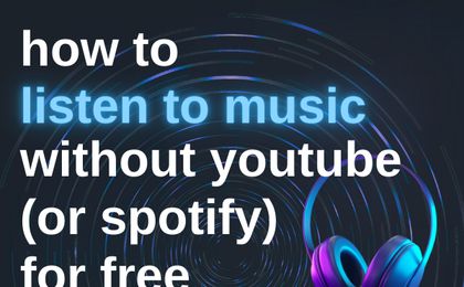 how to listen to music without youtube