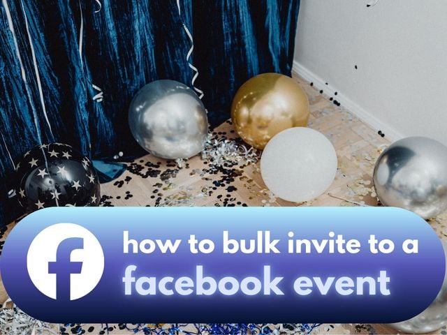 how to invite all followers to facebook event