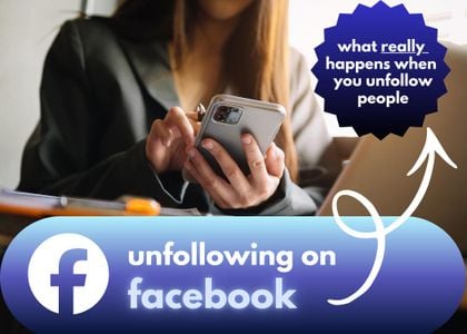 what happens when you unfollow someone on facebook