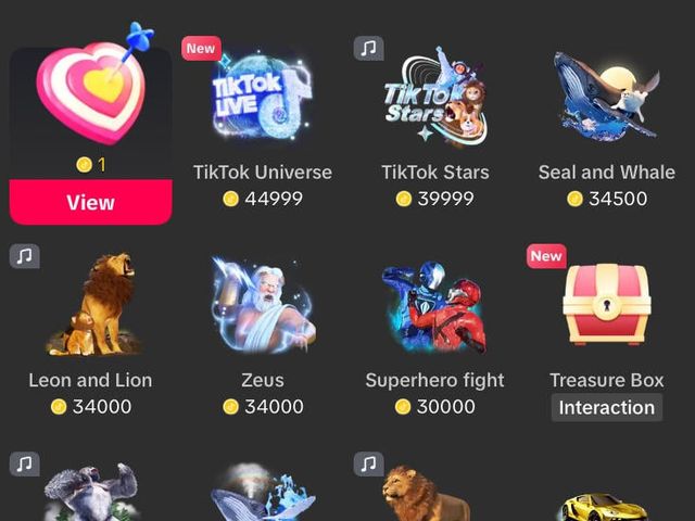how much is a rose on tiktok