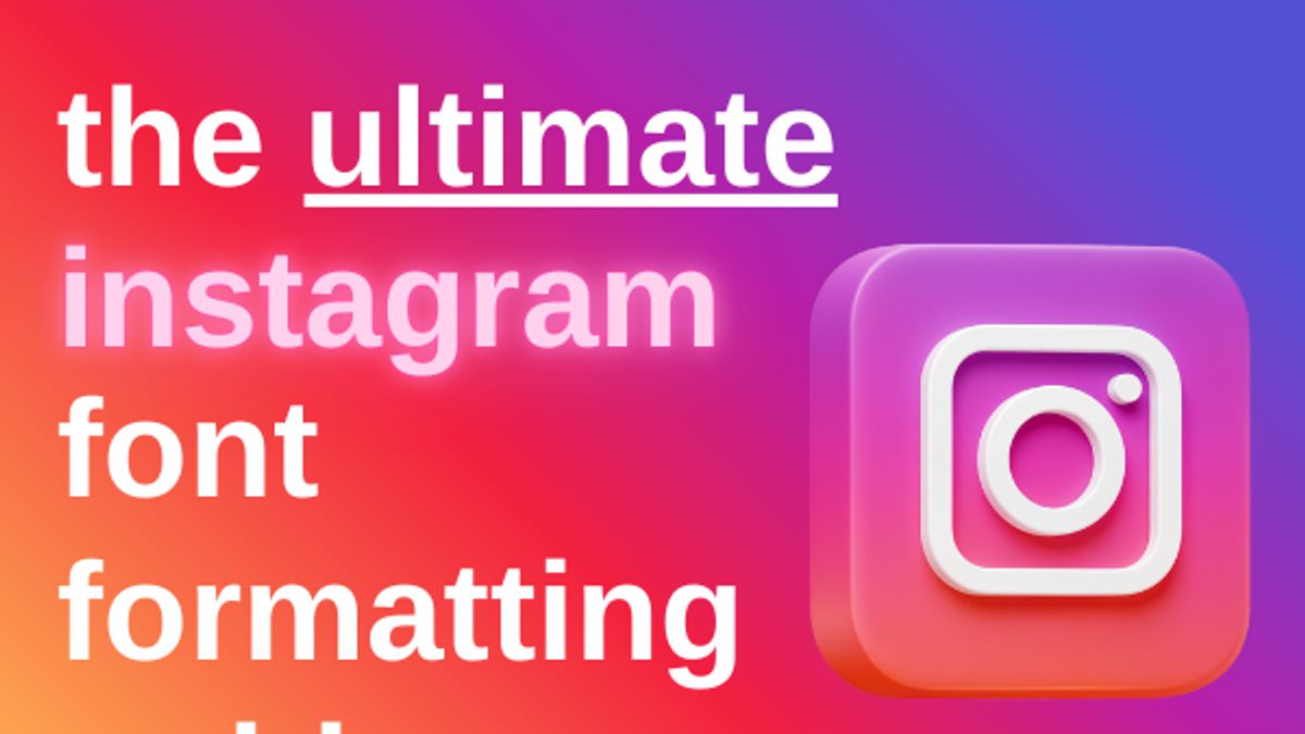 how to italicize on instagram