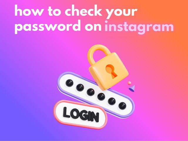how to check your instagram password