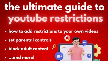 How to put age restriction on youtube