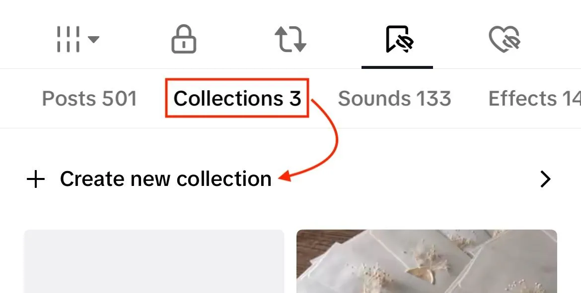 tiktok collections