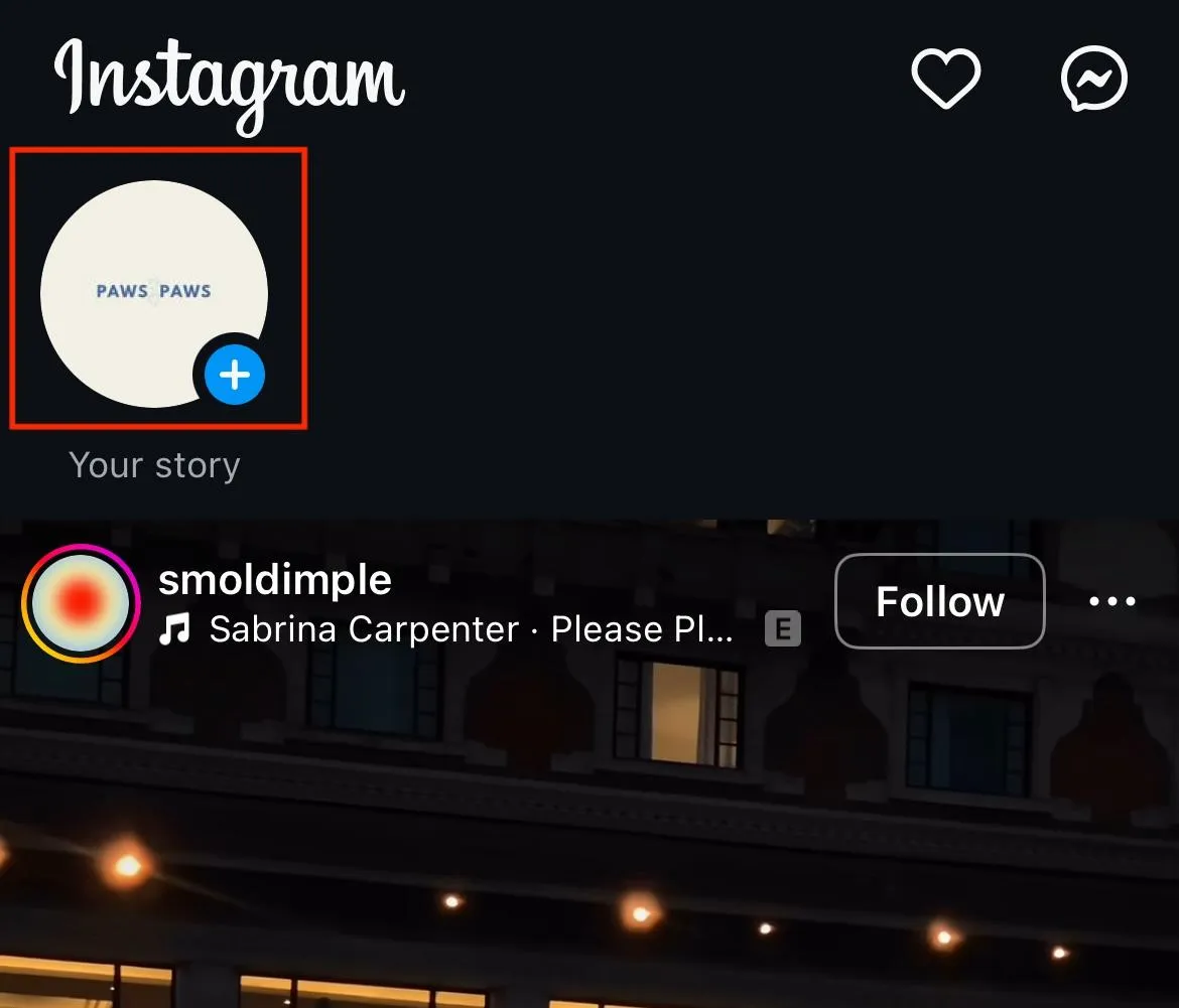 instagram story