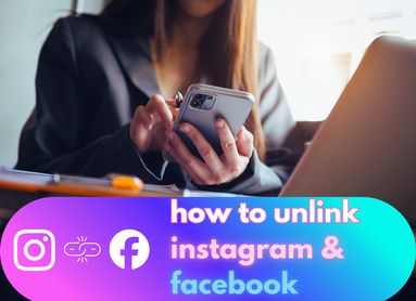 how to unlink facebook from instagram