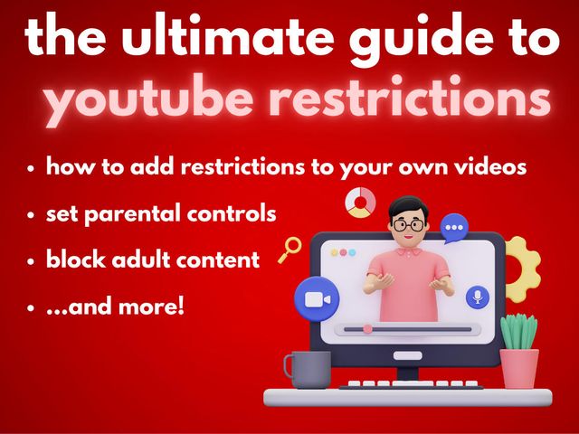 How to put age restriction on youtube