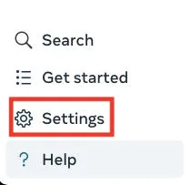 facebook meta business suite settings