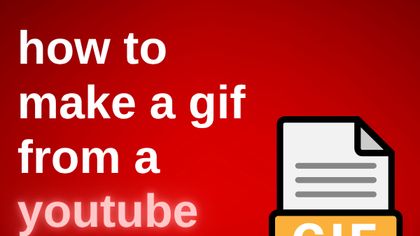 how to make a gif from youtube video