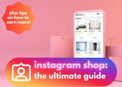 how to add shop button on instagram