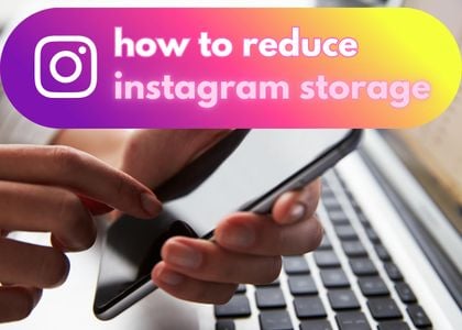 how to reduce instagram storage on iphone