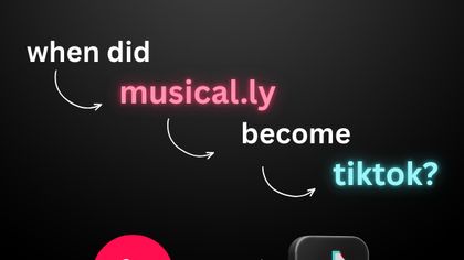 When did musically switch to tiktok