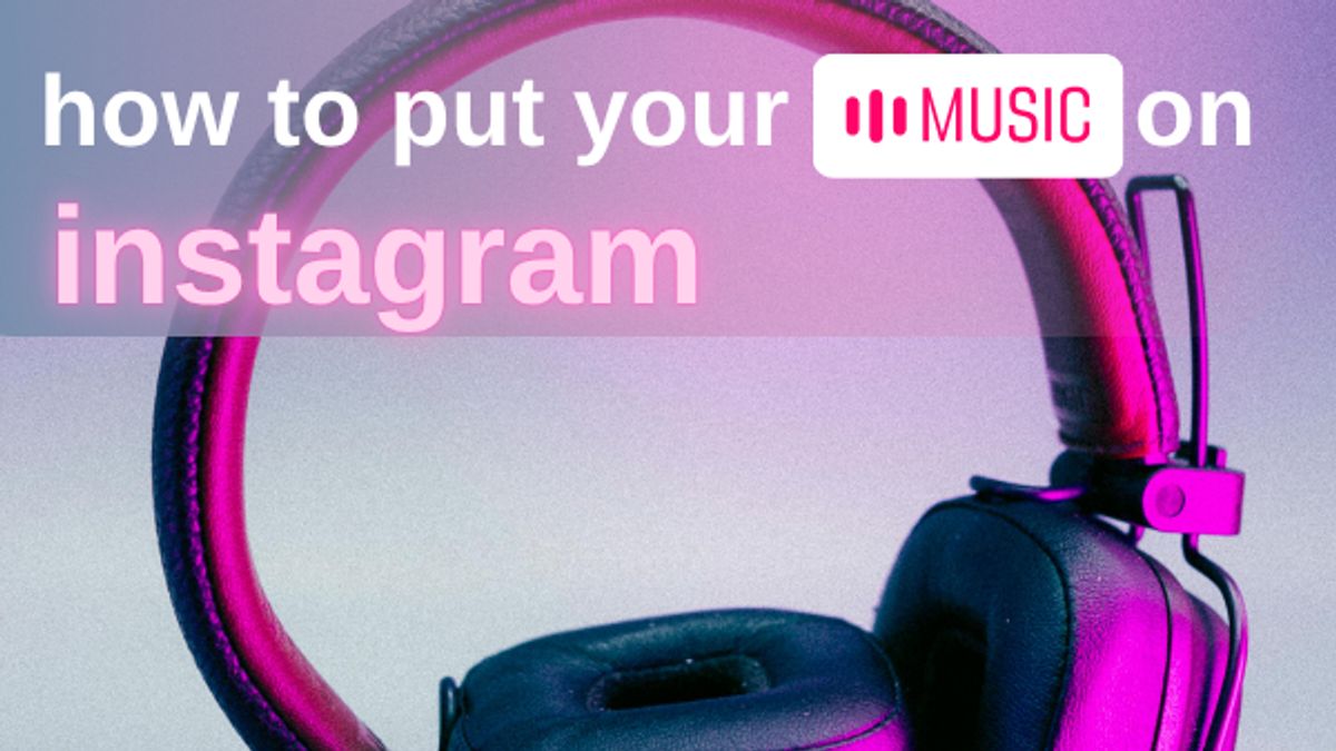 how to put my music on instagram