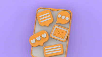 what does the orange flag mean on instagram dms