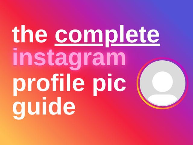 how to see instagram profile picture
