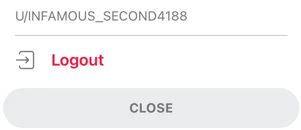 reddit log out 