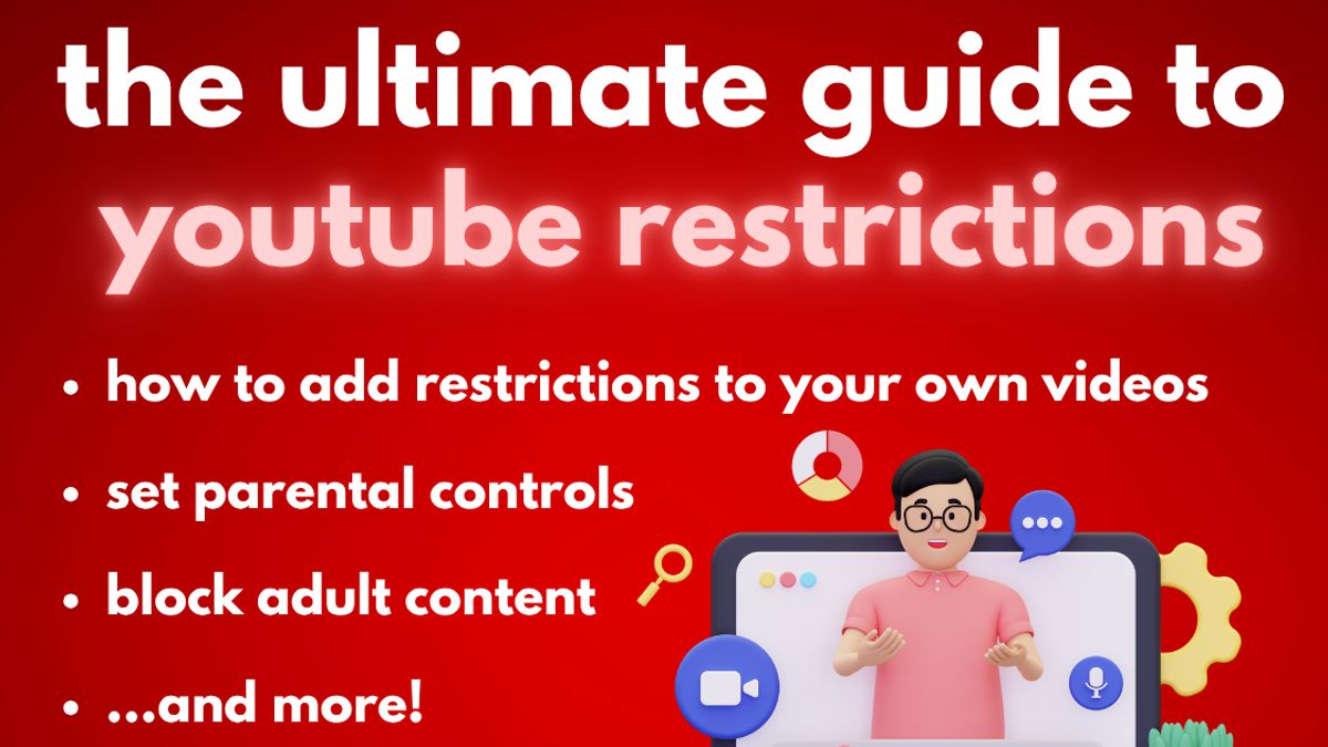 How to put age restriction on youtube
