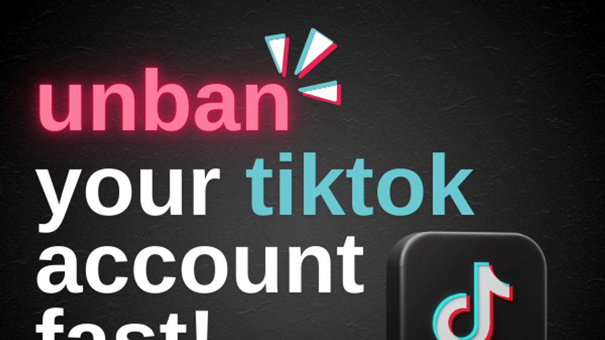 how to unban tiktok account