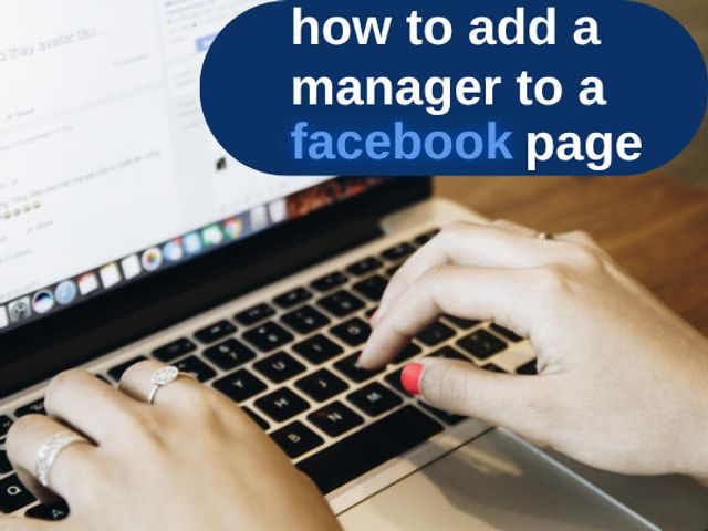 how to add a manager to a facebook page