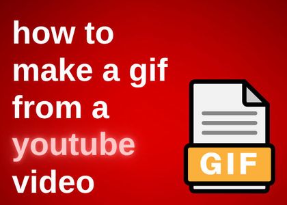 how to make a gif from youtube video
