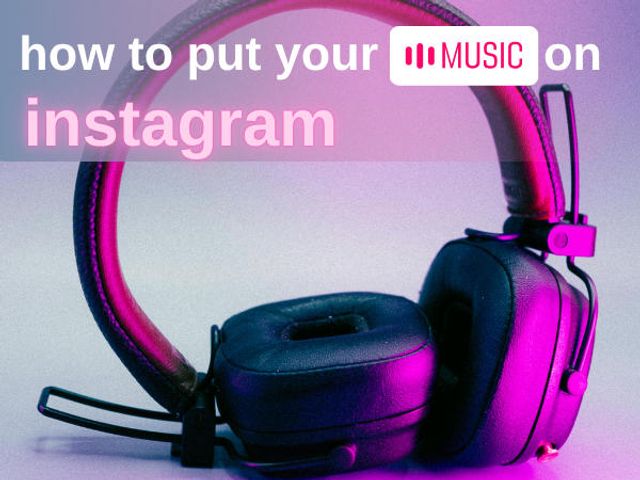 how to put my music on instagram