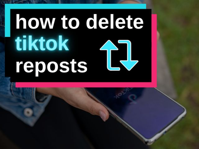 how to delete tiktok repost