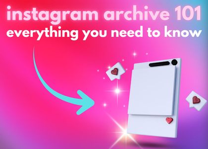 How to archive instagram posts