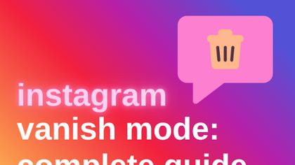 how to undo vanish mode on instagram