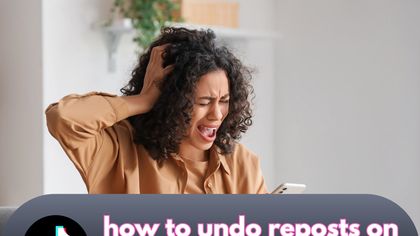 how to undo repost on tiktok