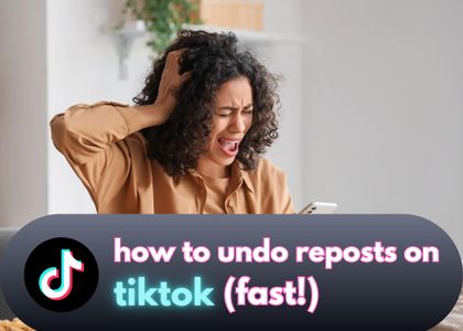 how to undo repost on tiktok