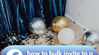 how to invite all followers to facebook event