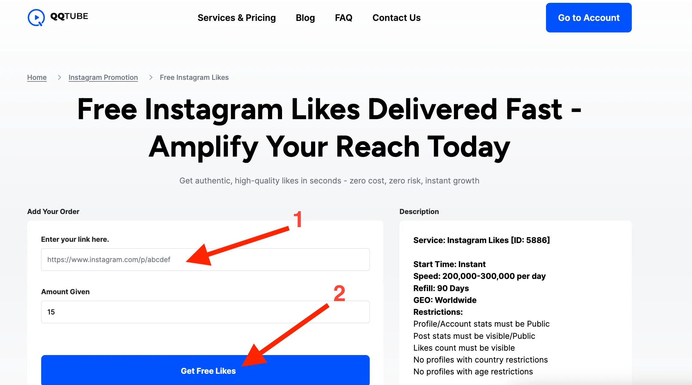 how to get free likes on instagram with qqtube