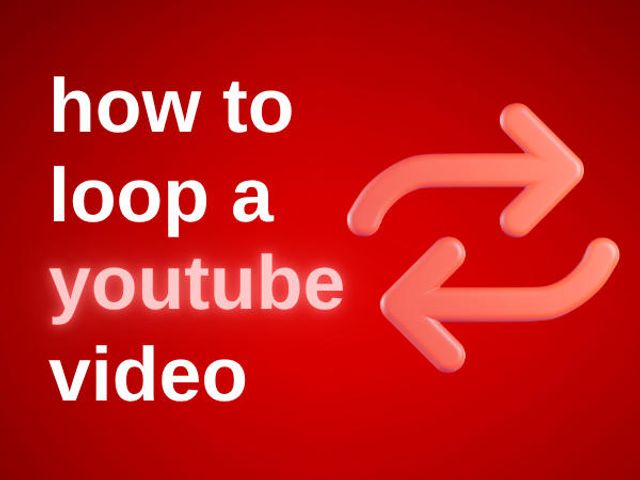 how to loop youtube video