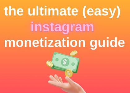 How do you make money from instagram