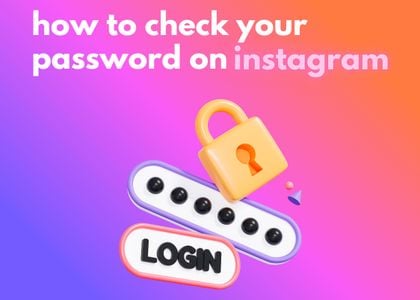 how to check your instagram password