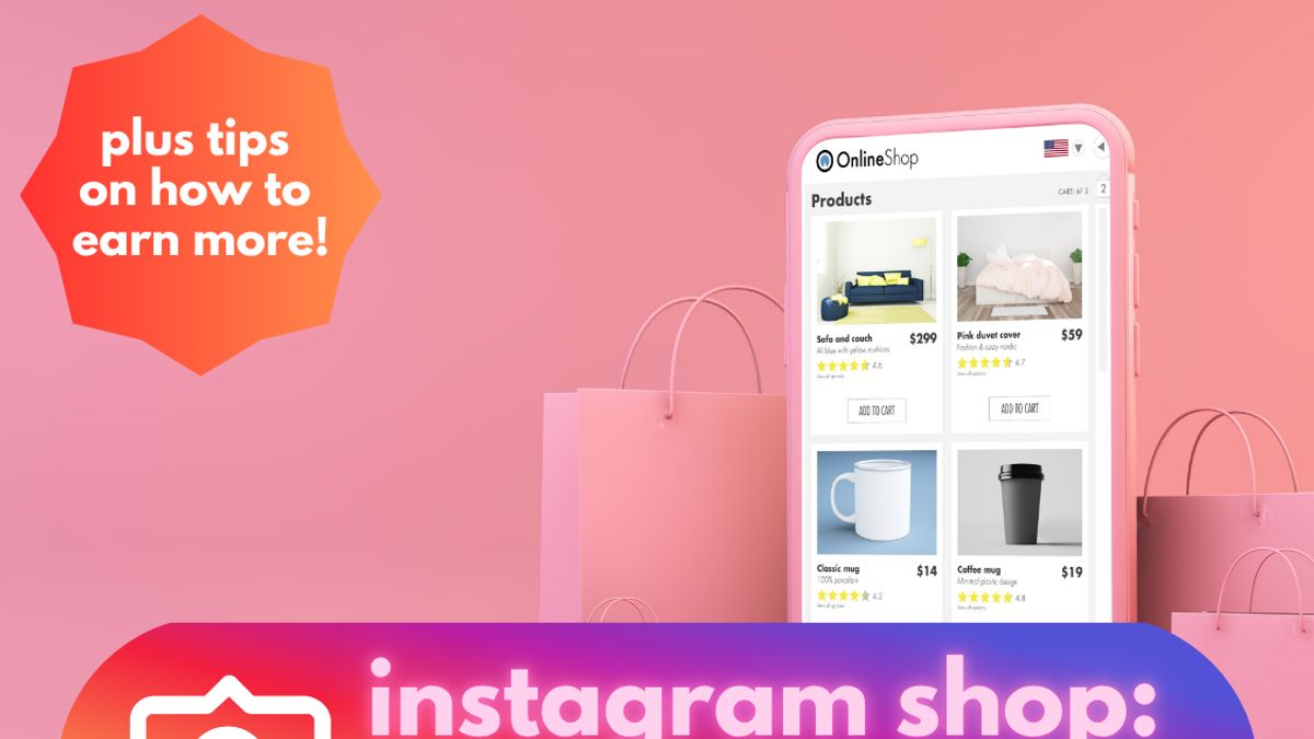 how to add shop button on instagram
